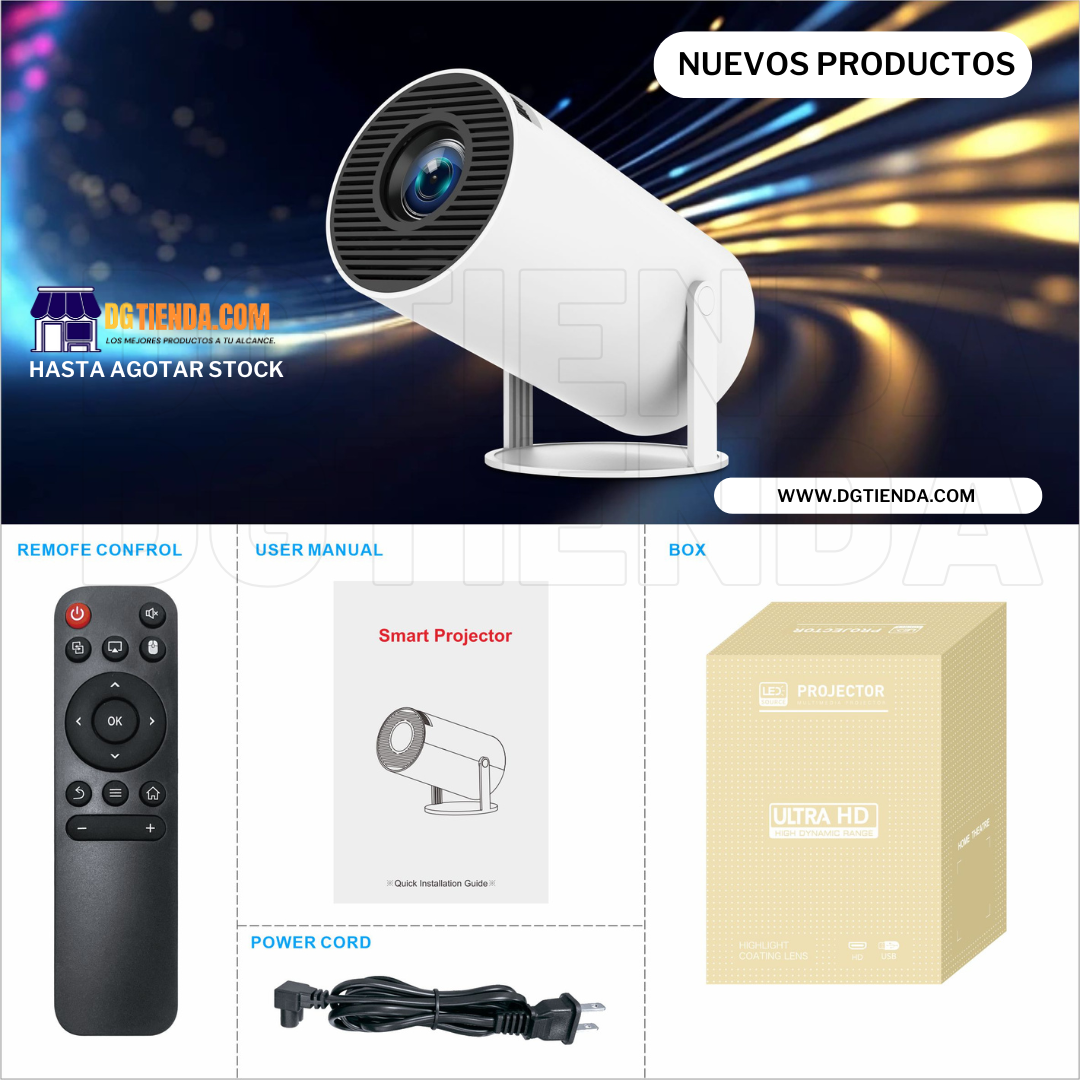 PROYECTOR SMART ANDROID ULTRA HD - Imagen 3